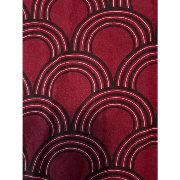 Willa Midi Dress by La Mer Luxe Sz M, (ONLY AVAILABLE in Cannes Crimson Black ) - Picture 4 of 5